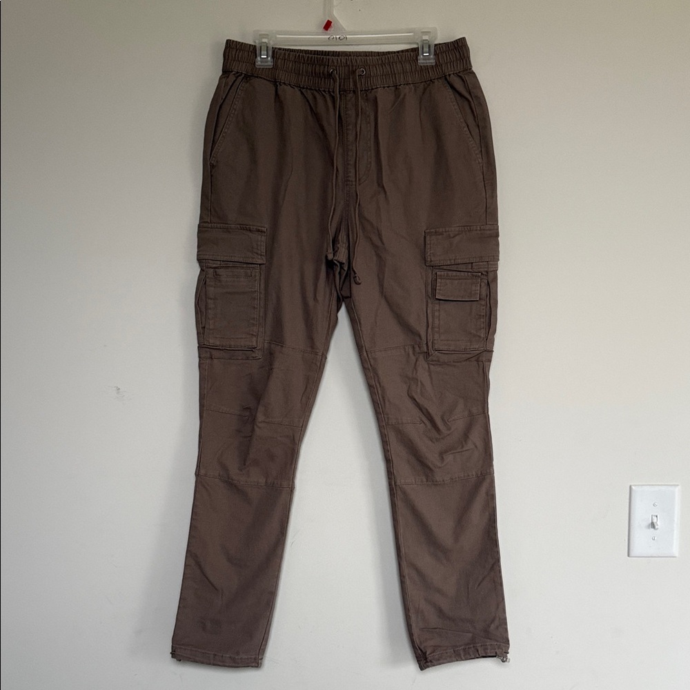 PacSun Men's Tan Cargo Pants